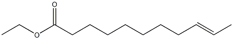 9-Undecenoic acid,ethyl ester 化学構造式