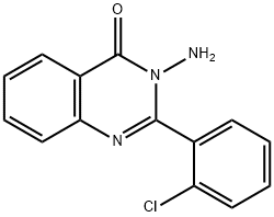 3-AMINO-2-(2-CHLOROPHENYL)QUINAZOLIN-4(3H)-ONE Structure