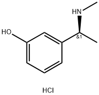 3-[(1S)-1-(METHYLAMINO)ETHYL]PHENOL HYDROCHLORIDE Structure