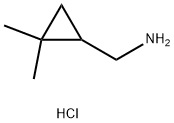 (2,2-二甲基环丙基)甲胺盐酸, 926019-11-6, 结构式
