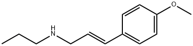 [(2E)-3-(4-methoxyphenyl)prop-2-en-1-yl](propyl)amine Struktur