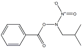 1-Propanamine,N-(benzoyloxy)-2-methyl-N-nitro- Struktur