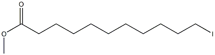 Undecanoic acid, 11-iodo-, methyl ester,929-33-9,结构式