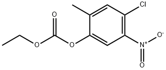 4-chloro-2-methyl-5-nitrophenyl ethyl carbonate Structure