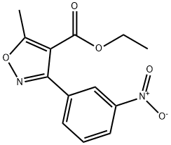 93187-48-5 5-methyl-3-(3-nitro-phenyl)-isoxazole-4-carboxylic acid ethyl ester