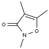 3(2H)-Isoxazolone, 2,4,5-trimethyl- Structure