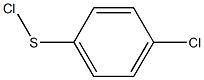 Benzenesulfenyl chloride, 4-chloro- Struktur