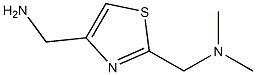 [2-[(dimethylamino)methyl]-1,3-thiazol-4-yl]methanamine,933712-12-0,结构式