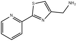 [2-(pyridin-2-yl)-1,3-thiazol-4-yl]methanamine Struktur