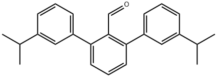 2,6-(2'-异丙基苯基)苯甲醛,934334-00-6,结构式