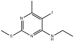 934493-77-3 N-ETHYL-5-IODO-6-METHYL-2-(METHYLTHIO)PYRIMIDIN-4-AMINE