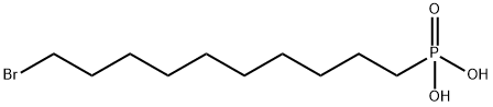10-bromodecylphosphonic acid Structure