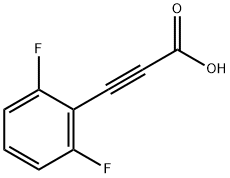 3-(2,6-difluorophenyl)prop-2-ynoic acid Structure