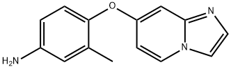 4-(imidazo[1,2-a]pyridin-7-yloxy)-3-methylaniline Structure