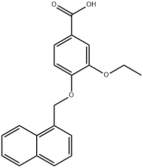 938341-81-2 3-Ethoxy-4-(naphthalen-1-ylmethoxy)-benzoic acid