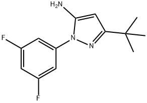 940012-12-4 5-叔丁基-2-(3,5-二氟苯基)-2H-吡唑-3-基胺盐酸盐