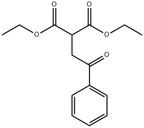 PROPANEDIOIC ACID, 2-(2-OXO-2-PHENYLETHYL)-1,3-DIETHYL ESTER Structure