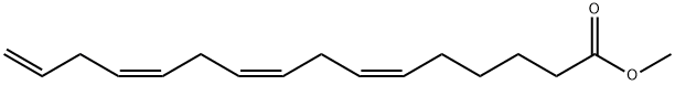 6(Z),9(Z),12(Z),15(Z)-十六碳四烯酸甲酯, 94035-78-6, 结构式