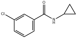 3-氯-N-环丙基苯甲酰胺,94040-99-0,结构式