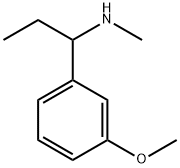 1-(3-methoxyphenyl)-N-methylpropan-1-amine Structure