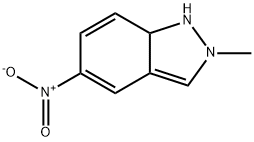 2-Methyl-5-nitro-2,7a-dihydro-1H-indazole,941867-76-1,结构式