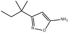 3-(1,1-Dimethyl-propyl)-isoxazol-5-ylamine Struktur