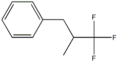 Benzene, (3,3,3-trifluoro-2-methylpropyl)- 化学構造式