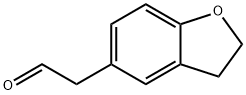 5-Benzofuranacetaldehyde, 2,3-dihydro- Structure