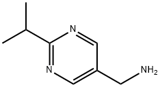 (2-异丙基-5-嘧啶基)甲胺, 944899-85-8, 结构式