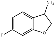 6-FLUORO-2,3-DIHYDRO-1-BENZOFURAN-3-AMINE, 944904-32-9, 结构式