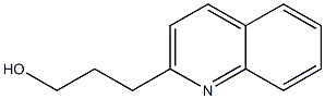 2-Quinolinepropanol Structure