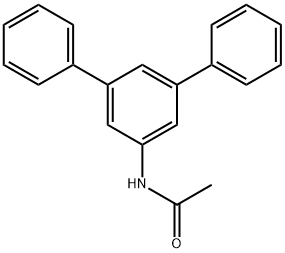 N-(3,5-diphenylphenyl)acetamide 结构式