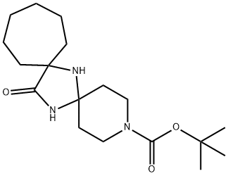 tert-butyl 15-oxo-3,7,16-triazadispiro[5.1.6.2]hexadecane-3-carboxylate Structure