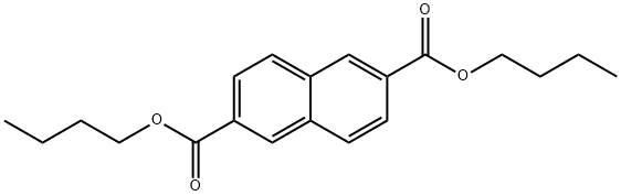di-n-butyl naphthalene-2,6-dicarboxylate Structure
