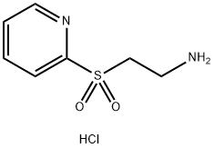 2-(PYRIDINE-2-SULFONYL)ETHYLAMINE 2HCL 结构式
