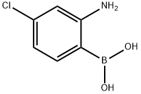 (2-amino-4-chlorophenyl)boronic acid Structure