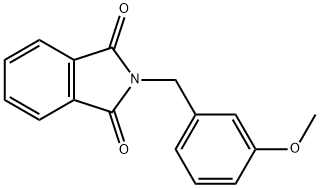 2-(3-methoxybenzyl)-1H-isoindole-1,3(2H)-dione,94894-14-1,结构式