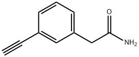 2-(3-Ethynylphenyl)acetamide Structure