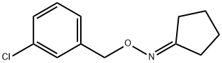 N-[(3-chlorophenyl)methoxy]cyclopentanimine, 951625-73-3, 结构式