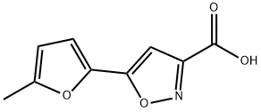 5-(5-methylfuran-2-yl)-1,2-oxazole-3-carboxylic acid Structure