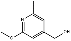 (2-methoxy-6-methylpyridin-4-yl)methanol Structure