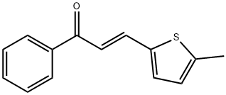 (2E)-3-(5-methylthiophen-2-yl)-1-phenylprop-2-en-1-one,952577-57-0,结构式