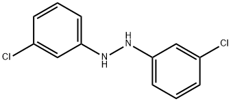 Hydrazine,1,2-bis(3-chlorophenyl)- Struktur