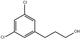 Benzenepropanol, 3,5-dichloro- Structure