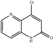 4-Chloro-1H-[1,5]naphthyridin-2-one Struktur