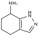 4,5,6,7-TETRAHYDRO-1H-INDAZOL-7-AMINE Struktur