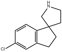 5-chloro-2,3-dihydrospiro[indene-1,3'-pyrrolidine] Structure