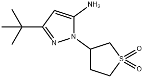 956571-71-4 5-tert-Butyl-2-(1,1-dioxo-tetrahydro-1l6-thiophen-3-yl)-2H-pyrazol-3-ylamine