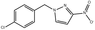1-[(4-chlorophenyl)methyl]-3-nitro-1H-pyrazole Structure