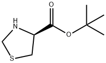 S-噻唑烷-4-羧酸叔丁酯, 96965-54-7, 结构式